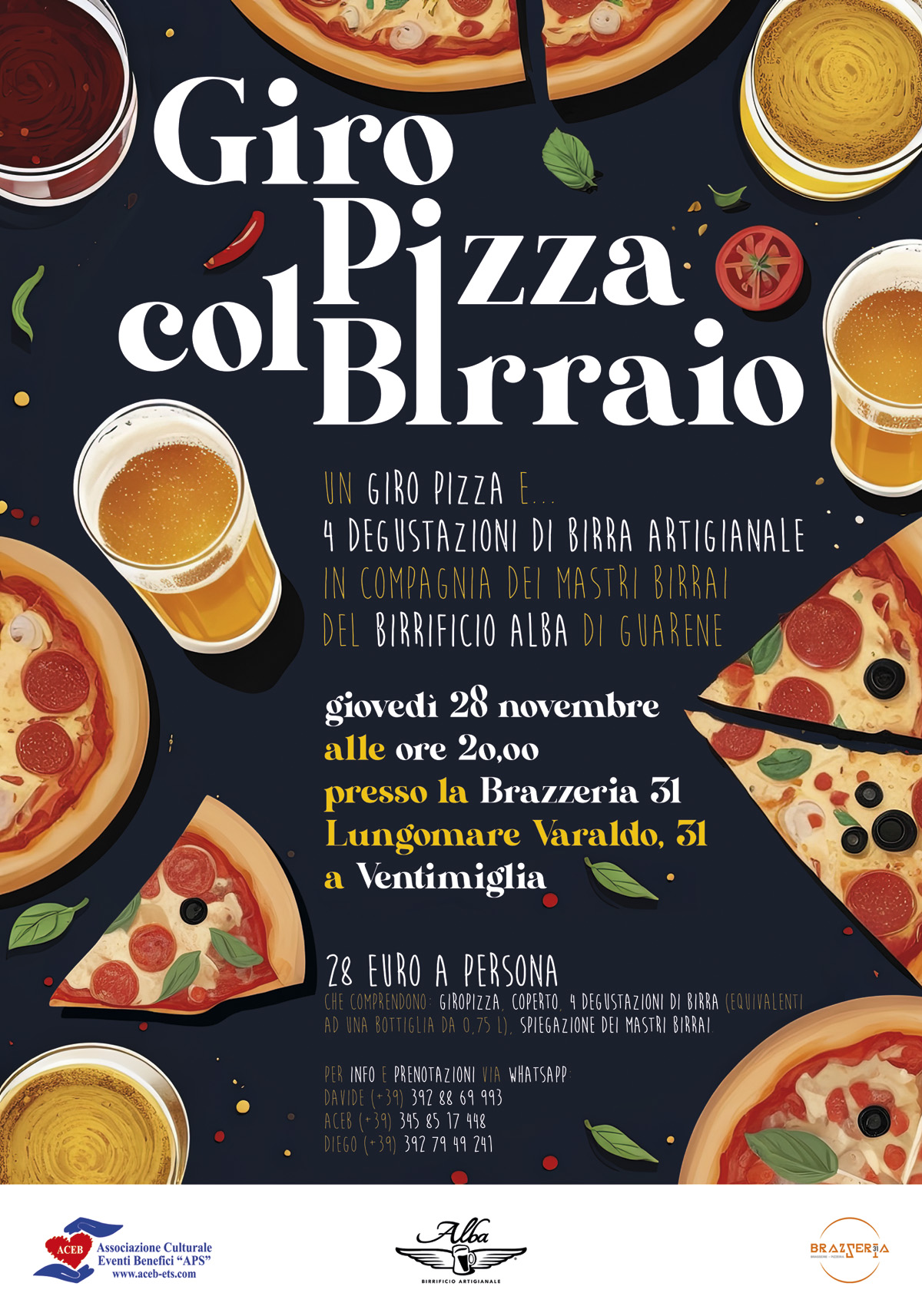 Giropizza col birrario 2024