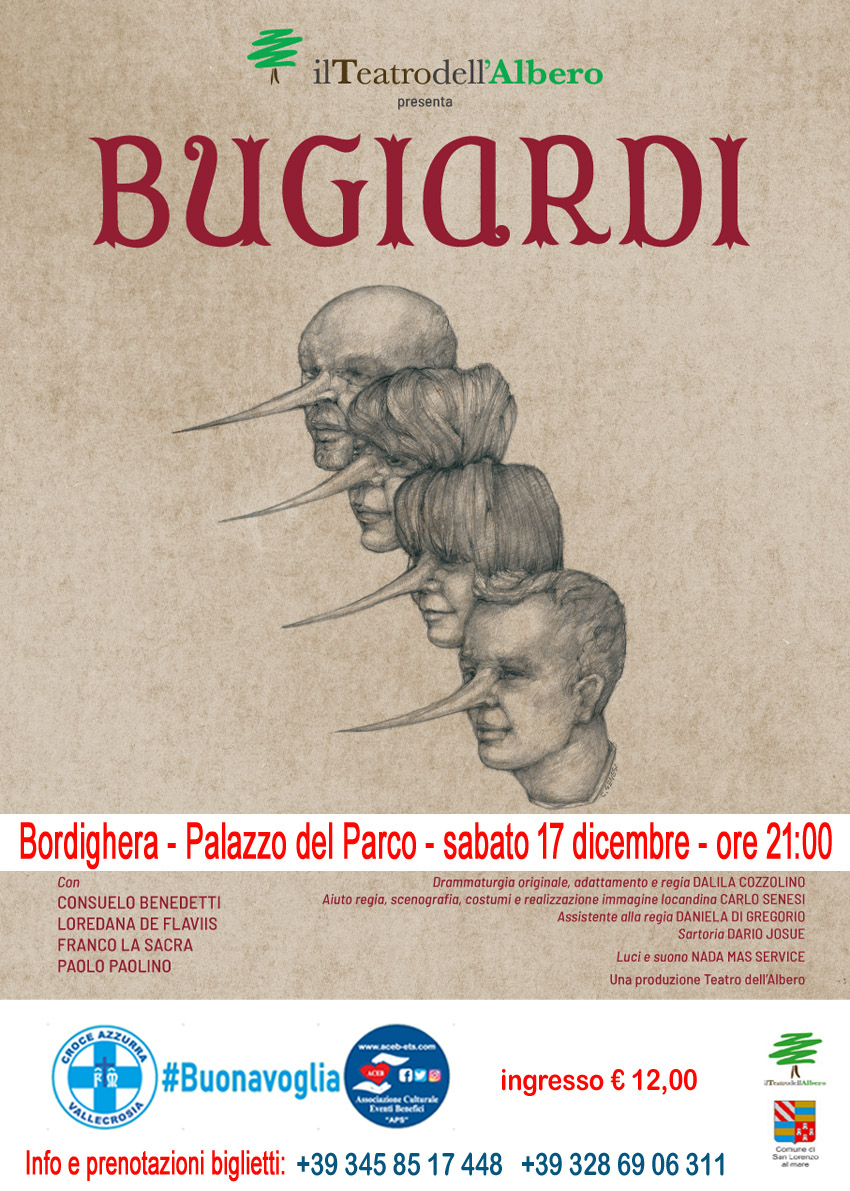 Il Teatro dell'Albero presenta Bugiardi