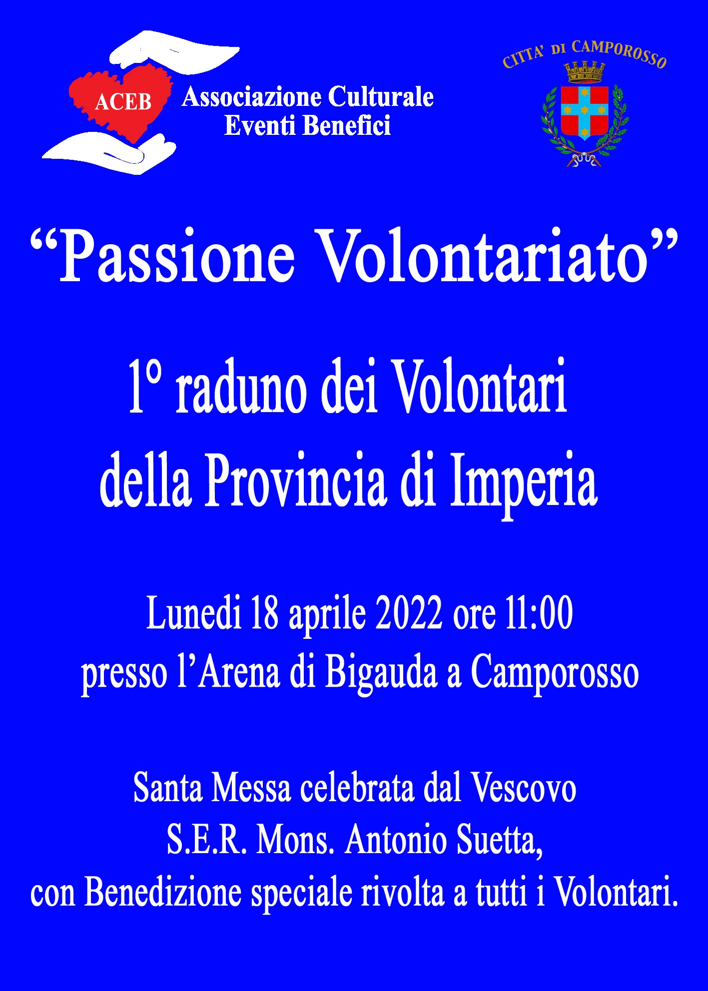 &quot;Passione Volontariato&quot; 1° Raduno dei volontari della Provincia di Imperia