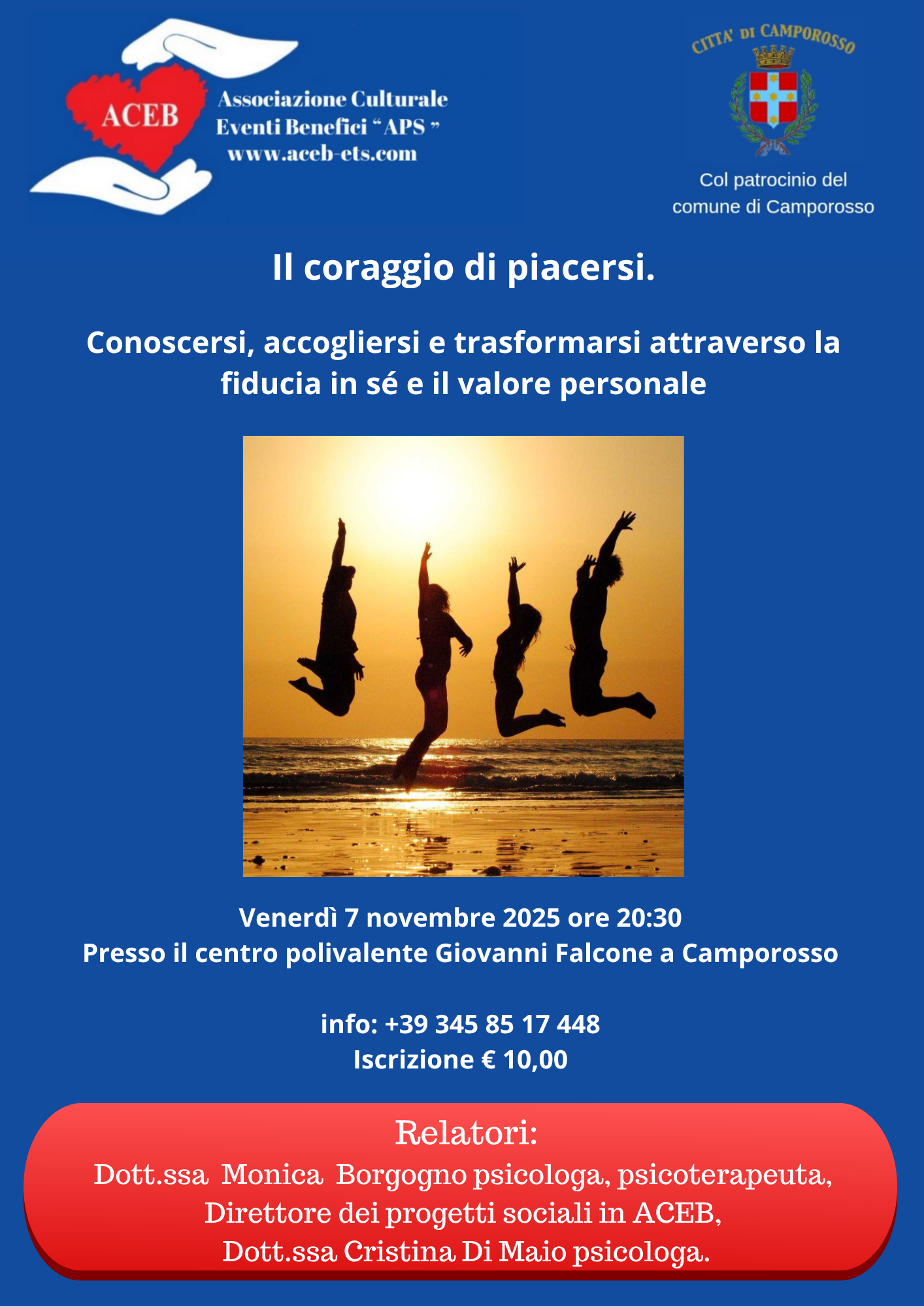 Corso sociale 2025 il coraggio di piacersi